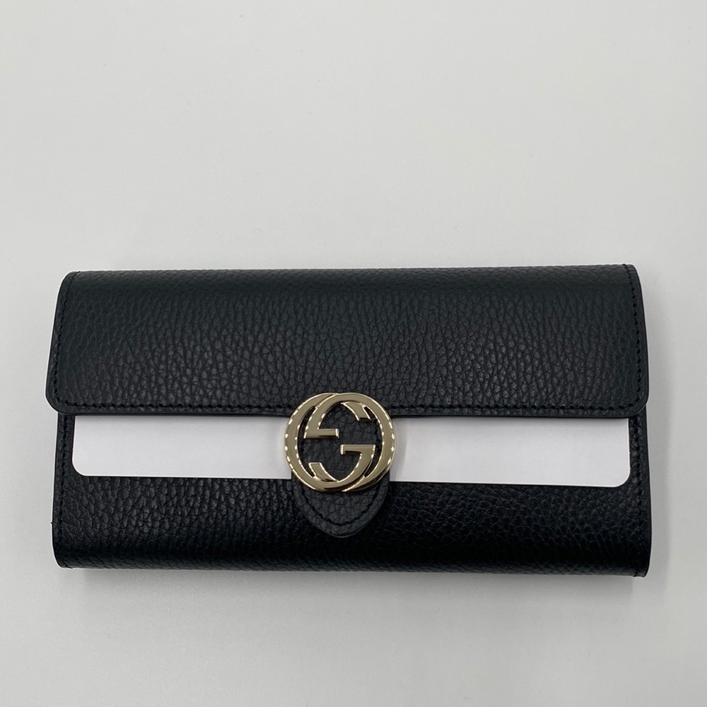 GUCCI GG Interlocking Continental Wallet